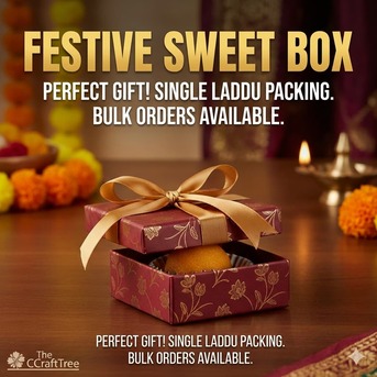 Mumbai, Household Items, INR 100,  Elegant Single Laddu Box &ndash; Perfect Sweet Packaging & Gift Design