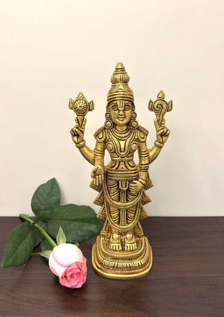 New Delhi, Household Items, INR 3995,  Traditional Brass Idols Crafted By Skilled Artisans &ndash; Yathashilpam