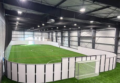 New York, Business, Soccer Dasherboards For Safe And Durable Field Play