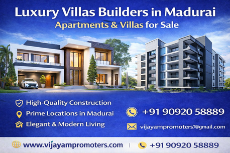 Mumbai, Real Estate, Luxury Villas Builders In Madurai &ndash; Premium Apartments And Villas For Sale In Madurai