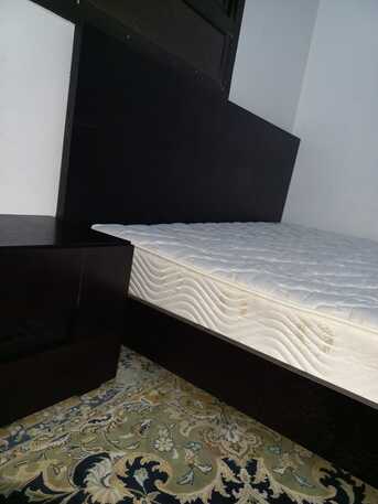 Riyadh, Furniture, SAR 1500,  I Am Selling King Size Bed With 2 Side Table And Dressing Very Good Condition Actual Price