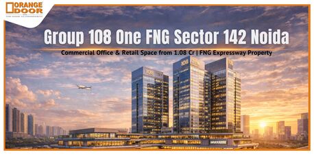 Noida, Real Estate, Group 108 One FNG Sector 142 Noida &ndash; Commercial Office & Retail Space From ₹1.08 Cr | FNG
