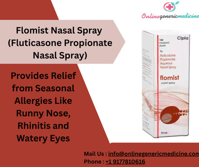 New York, Medical, Flomist Nasal Spray (Fluticasone Propionate)|Allergy Relief | Flovent Cost Comparison