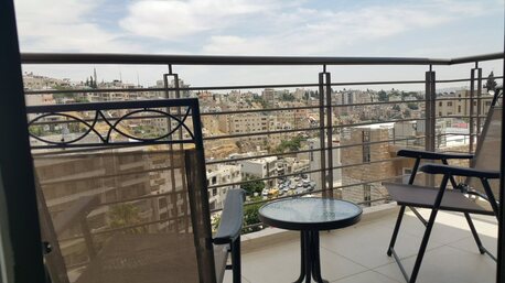 Amman, Apartments/Houses, JOD 790/month,  Furnished,  2 BR,  100 Sq. Meter,  Breathtaking Views Furnished Flat-new Building 4 Rent-Gym-From Owner