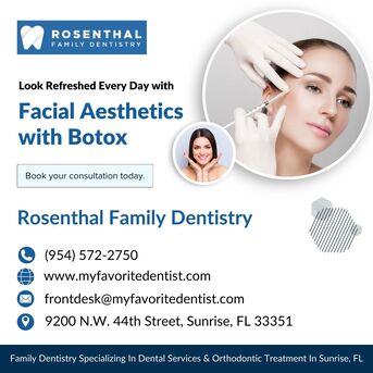 New York, Dental, Look Refreshed Every Day With Facial Aesthetics With Botox From Rosenthal Family Dentistry