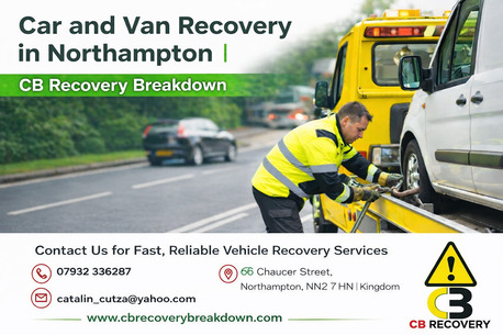 London, Automotive, Car And Van Recovery In Northamtpton | CB Recovery Breakdown