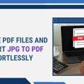 Combine PDF Files And Convert JPG To PDF Effortlessly