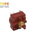 USD 28,  Star Mfg 2E-200551 Rotary Switch W/ 1/4" Tabs & .198" Plastic D-Shaft
