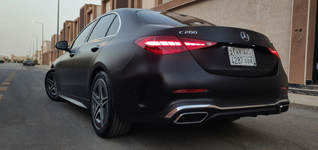 Riyadh, Vehicles, Cars & Trucks , SAR 168000,  Mercedes-Benz C,  2023,  Automatic,  55000 KM,   Mercedes C200 AMG-Kit Jaffali, Looks And Drives Premium