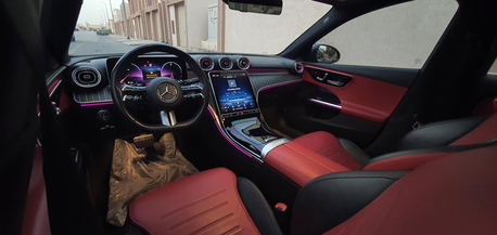Riyadh, Vehicles, Cars & Trucks , SAR 168000,  Mercedes-Benz C,  2023,  Automatic,  55000 KM,   Mercedes C200 AMG-Kit Jaffali, Looks And Drives Premium