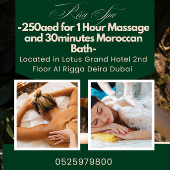 Dubai, Health, Rira Spa Offer 2/12/2026