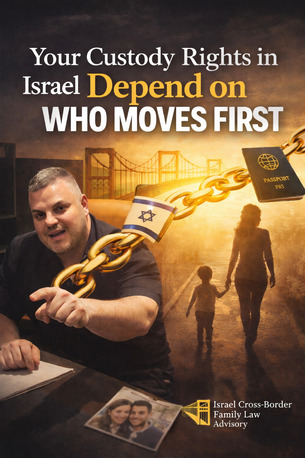 Jerusalem, Legal, Your Custody Rights In Israel Depend On Who Moves First