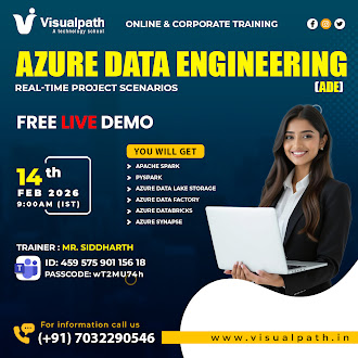 Hyderabad, Education, Azure Data Engineering Online Free Demo On Feb 14th