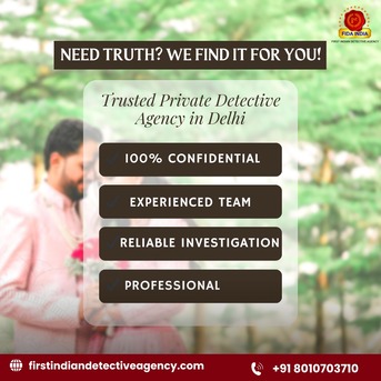 New Delhi, Legal, Detective Agency In Delhi &ndash; Confidential Investigation Services | FIDA
