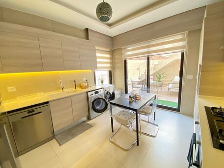 Amman, Apartments/Houses, JOD 20000/year,  Furnished,  3 BR,  165 Sq. Meter,  Ground Floor Apartment For Rent In Al Swafiyieh