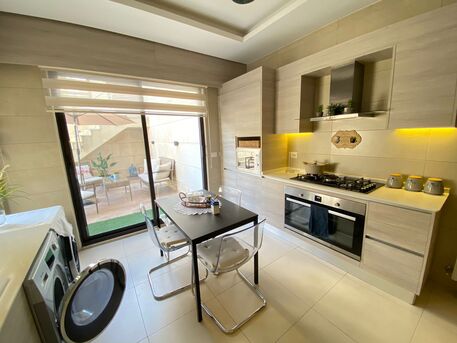 Amman, Apartments/Houses, JOD 20000/year,  Furnished,  3 BR,  165 Sq. Meter,  Ground Floor Apartment For Rent In Al Swafiyieh