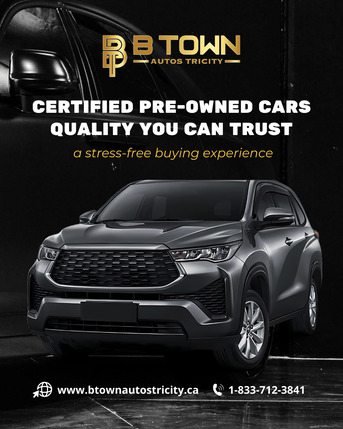 Toronto, Automotive, Certified Pre-Owned Cars In Kitchener | Quality You Can Trust &ndash; B Town Autos Tricity
