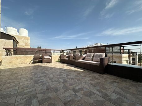 Abdoun, Apartments/Houses, JOD 20000/year, Furnished, 2 BR, 120 Sq. Meter, Rooftop Apartment For Rent In Abdoun