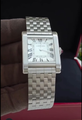 Dubai, Collectibles, AED 28500,  Cartier Tank Normale Platinum WGTA0111 (2023) &ndash; Timeless Elegance, Now Available