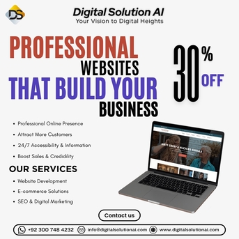 Islamabad, Marketing, 30% OFF Professional Website Development