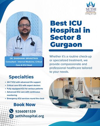 Gurgaon, Health & Beauty Items, Best ICU Hospital In Sector 8 Gurgaon