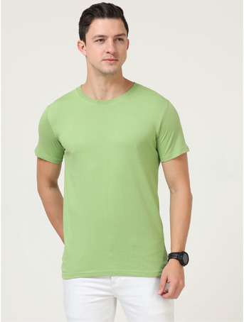 Bangalore, Wholesale Products, Cotton Unisex Round Neck Short Sleeve Tee