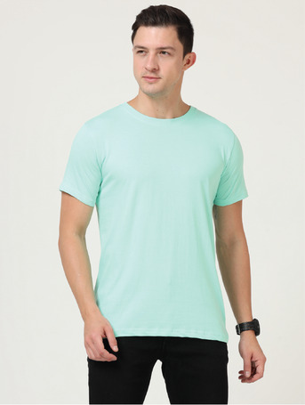 Bangalore, Wholesale Products, Cotton Unisex Round Neck Short Sleeve Tee