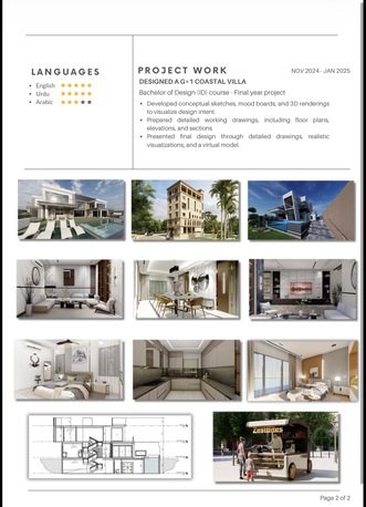 Makkah, Job Seekers, Interior Designer,  3D Visualizer