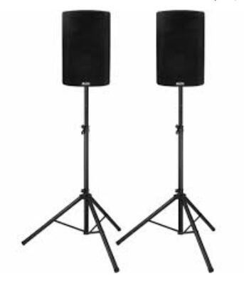 Riyadh, Musical Instruments, SAR 1099,  AltoTS112A Active 800 Watt 2-Way 12" Speaker With Prorel Stand SAR 1099/Each