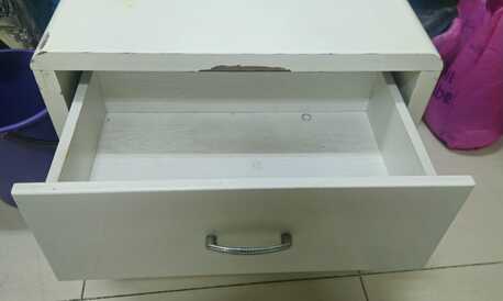 Madinat Al Ummal, Household Items, SAR 30,  Solid And Heavy Side Table With 2 Drawers.