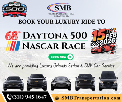 New York, Travel, 68th Daytona 500 Nascar Race With SMB Transportation On 15th Feb