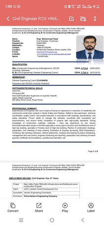 Jeddah, Job Seekers, QA/QC Civil