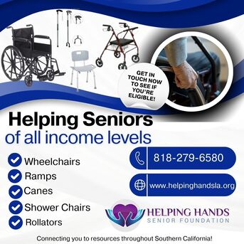 San Diego, Elder Care, Community Support For Seniors: DME Assistance (Wheelchairs & Mobility Items)