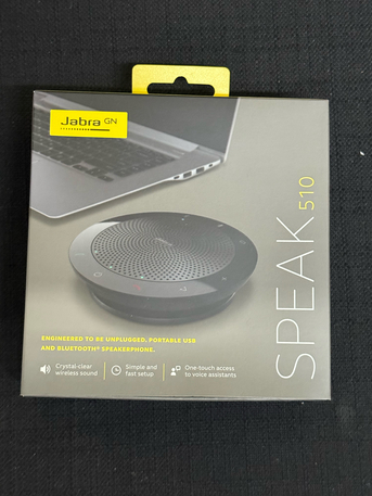 Khobar, Home Audio, SAR 350,  Jabra GN Speaker Speak 510 Portable Usb And Buetooth