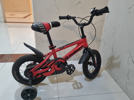 Hoora, Bicycles, BHD 7,  Kids Bycycle With Training Wheels And A Push Scooter