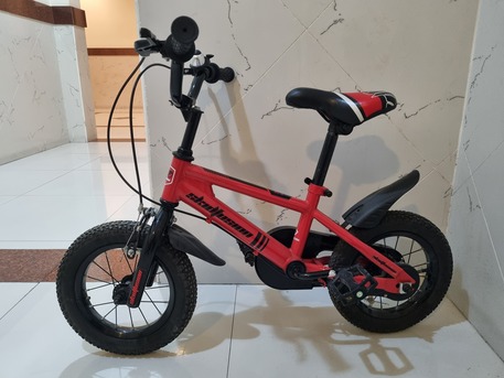 Hoora, Bicycles, BHD 7,  Kids Bycycle With Training Wheels And A Push Scooter