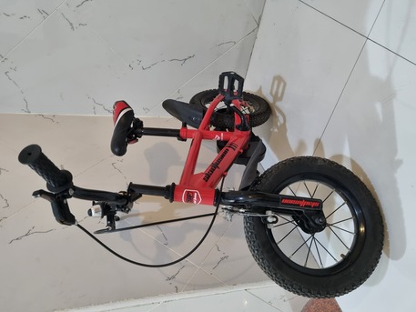Hoora, Bicycles, BHD 7,  Kids Bycycle With Training Wheels And A Push Scooter
