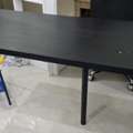 SAR 200,  Large IKEA Desk (200cm) - Black Gaming/Office Setup With Storage Trestle