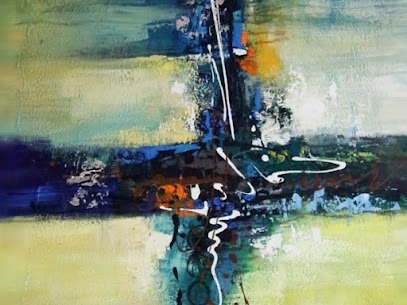 Mumbai, Household Items, Abstract Texture Canvas Painting