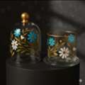 Premium Hand Painted Glass Jars From Firozabad