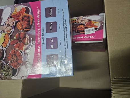 Al Shemaysi, Household Items, SAR 25,  Rotating Food Organizer Tray, Large Lazy Susan Turntable For Kitchen & Dining Tables