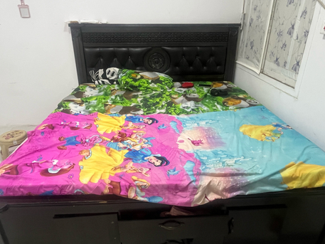 Khobar, Furniture, SAR 500,  King Size Double Bed With Good Quality Of Expensive & Comfortable Mattress