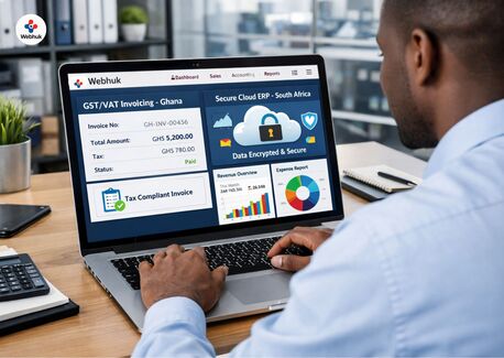 Addis Ababa, Software, GH 5000,  GST/VAT Invoicing & Secure Cloud ERP For African SMEs