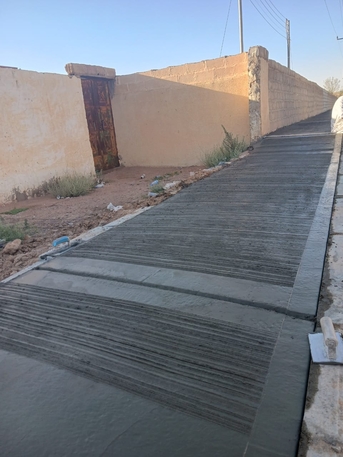 Irqah, Construction, Concreate