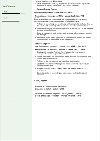 Dammam, Job Seekers, Civil Engineer