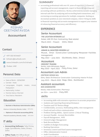 Riyadh, Job Seekers, Senior Accountant