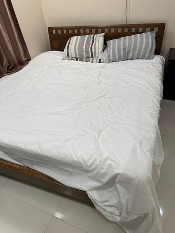 Hasa-Hofuf, Furniture, SAR 380,  King Size Bed With Mattress For Sale