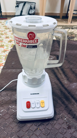 Al Malaz, Appliances, SAR 120,  SALE-OLSENMARK Mixer, Grinder, Blender- 600 Watts, Only 6 Months Used, Working Perfectly