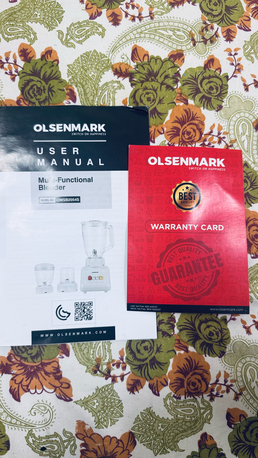 Al Malaz, Appliances, SAR 120,  SALE-OLSENMARK Mixer, Grinder, Blender- 600 Watts, Only 6 Months Used, Working Perfectly