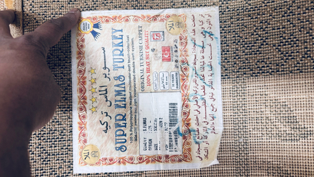 Al Malaz, Furniture, SAR 300,  SALE-Turkish Carpet, WARDROBE Metal 350x500cm, Neat, Clean, Less Used, Dry Clean Wash